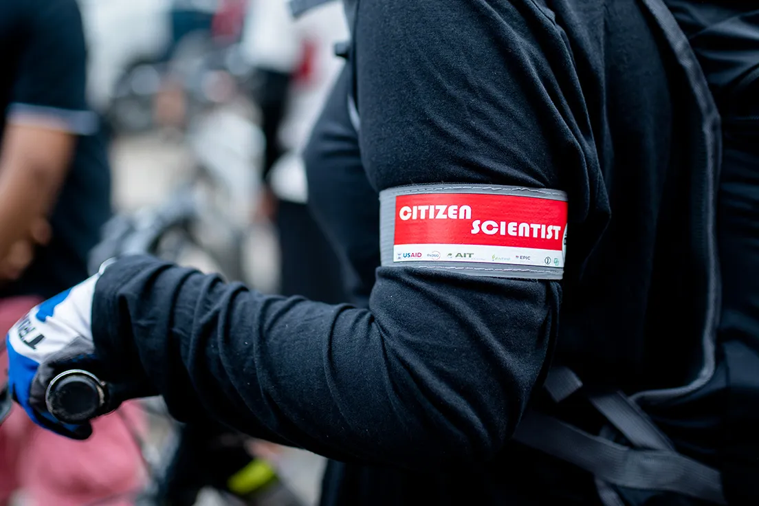 Citizen Scientist during the Kora23 ride at Kathmandu - Green Decision Labs & Research (GD Labs and Research)