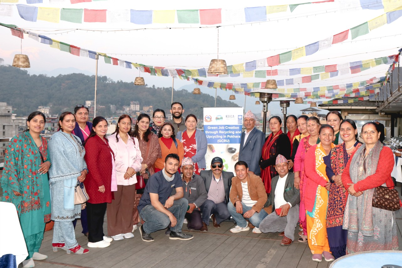 Green Job Creation through Recycling and Upcycling in Pokhara - GCRU -1