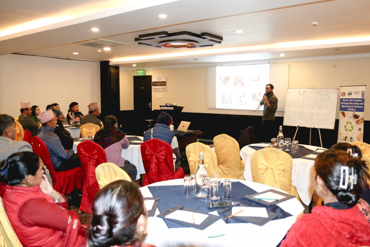 Green Job Creation through Recycling and Upcycling in Pokhara - GCRU -7