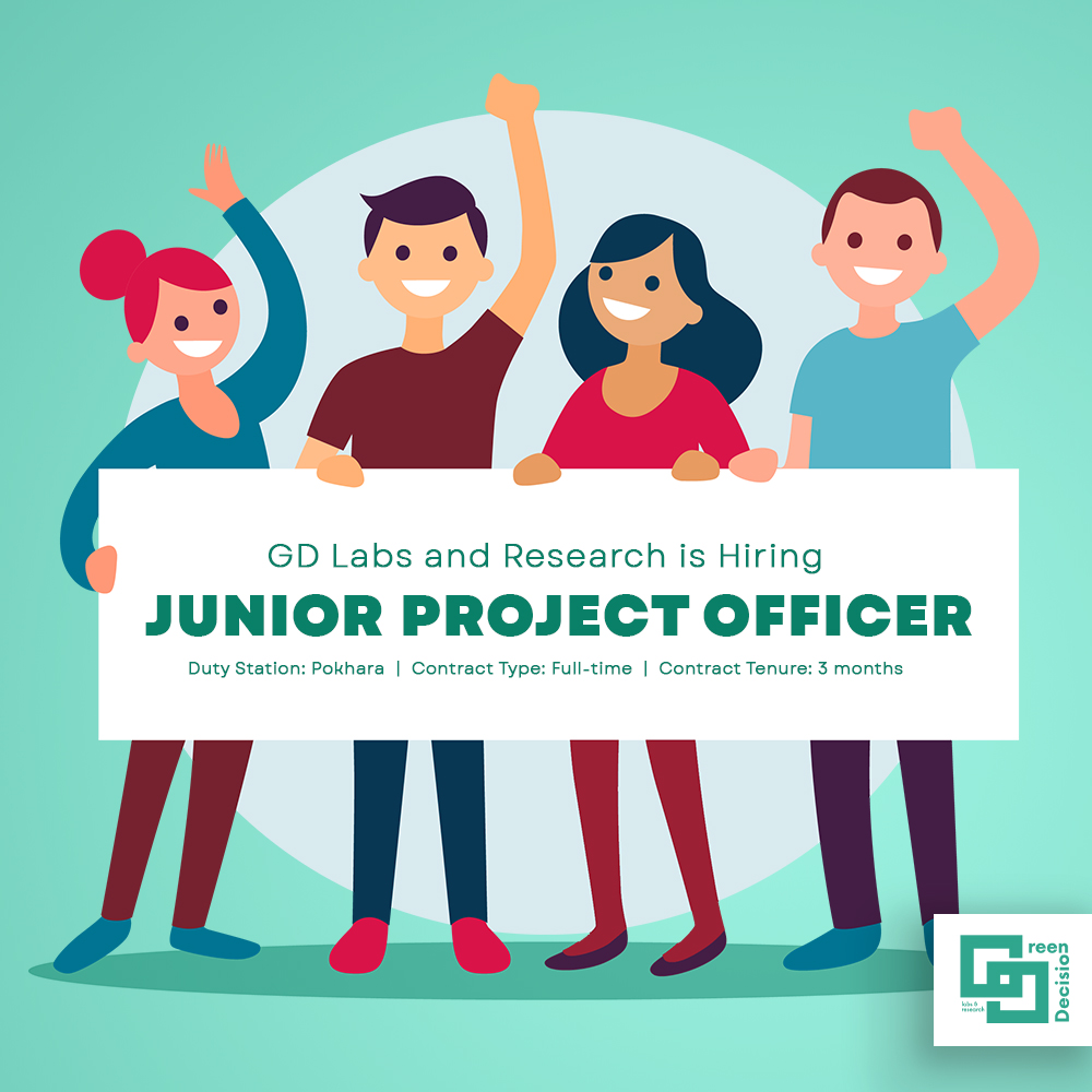 Junior Project Officer Vacancy – GD Labs and Research