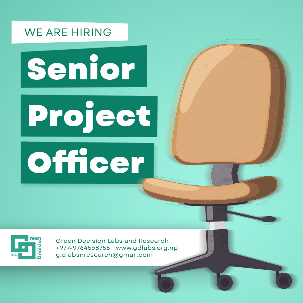 Senior Project Officer Vacancy – GD Labs and Research
