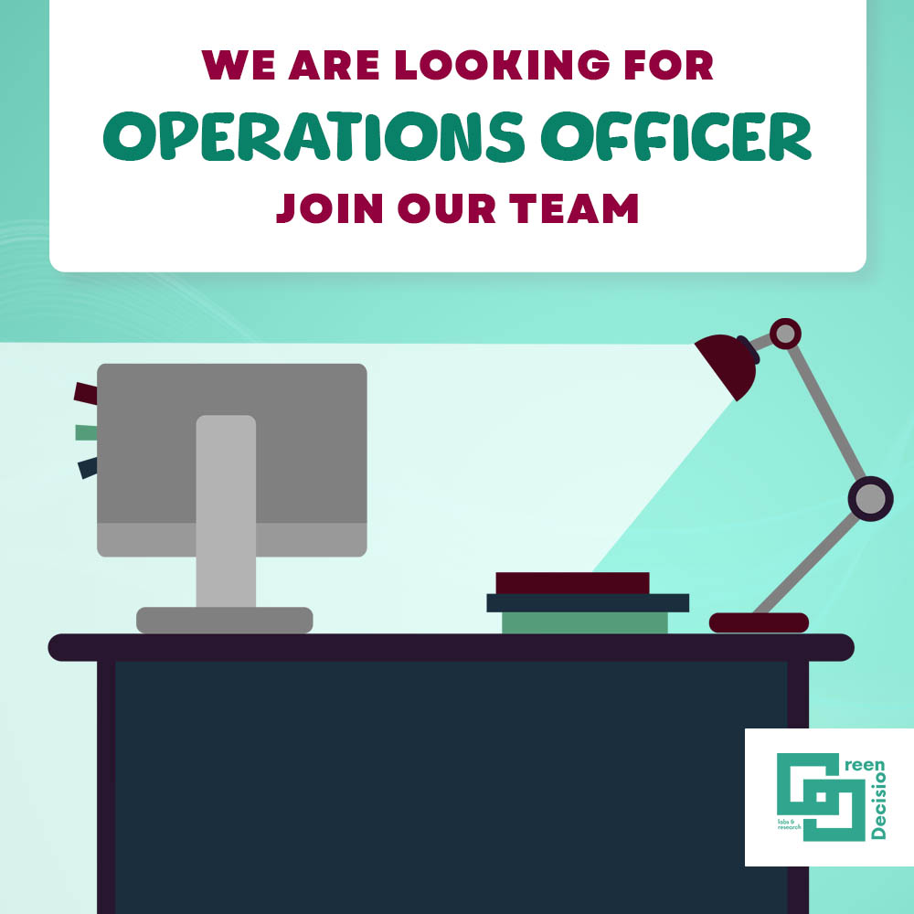 Operations Officer Vacancy - Green Decision Labs and Research - Jobs in Nepal